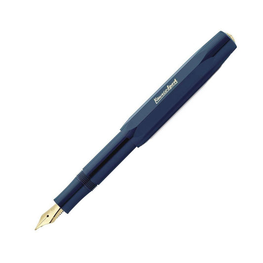 Kaweco Classic Sport Vulpen Navy - Bold - 24Papershop