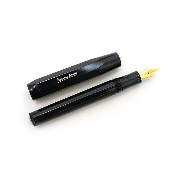 Kaweco Classic Sport Vulpen Zwart - Bold - 24Papershop