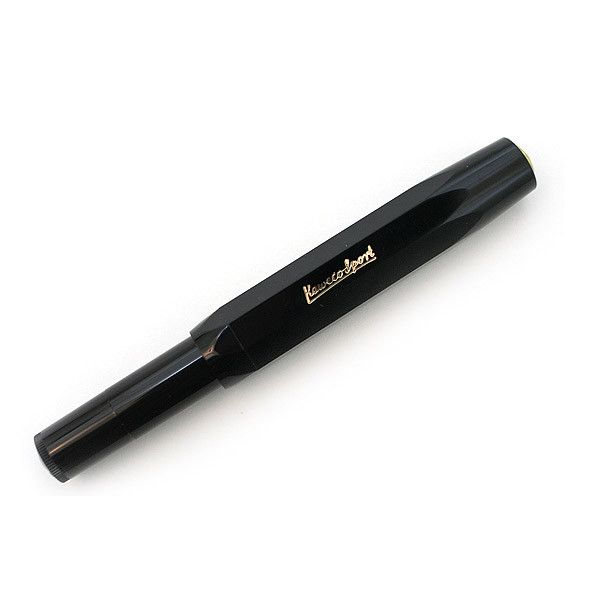 Kaweco Classic Sport Vulpen Zwart - Bold - 24Papershop