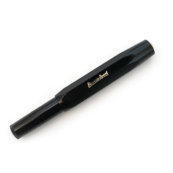 Kaweco Classic Sport Vulpen Zwart - Extra Bold - 24Papershop