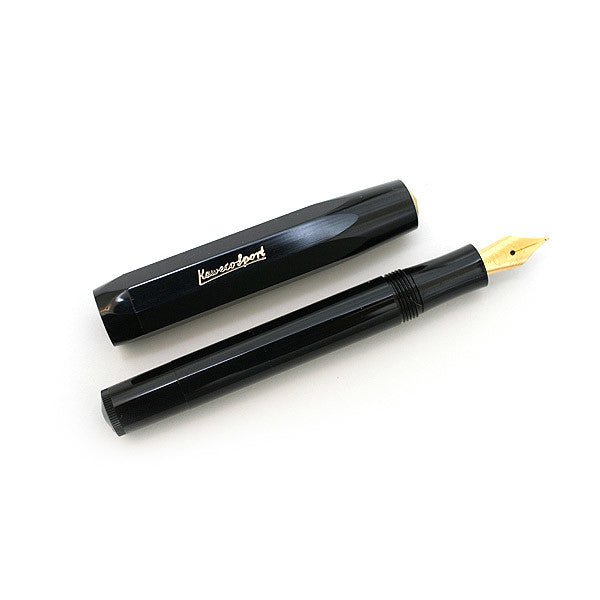 Kaweco Classic Sport Vulpen Zwart - Extra Bold - 24Papershop