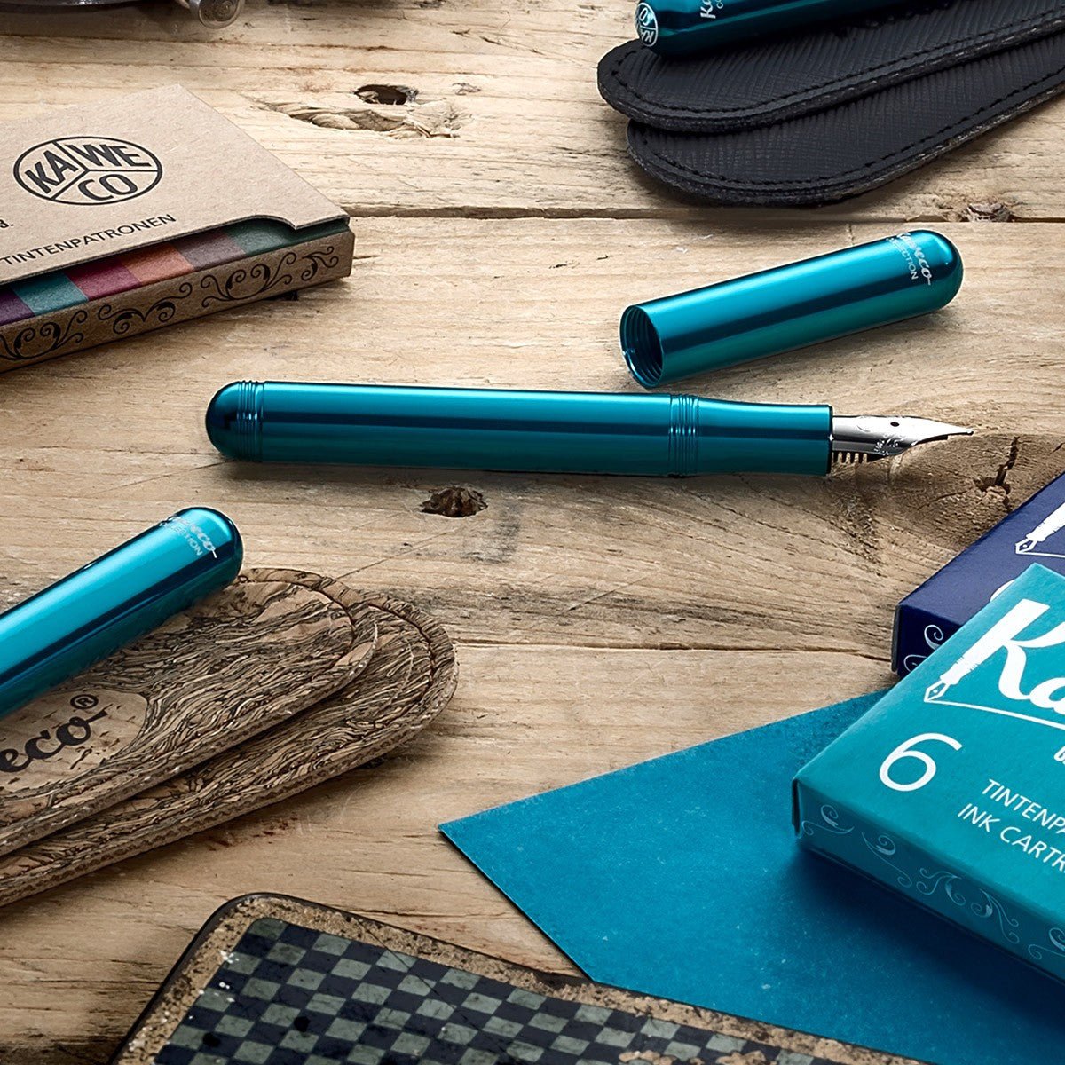 Kaweco Collection Liliput Blue Vulpen - 24Papershop