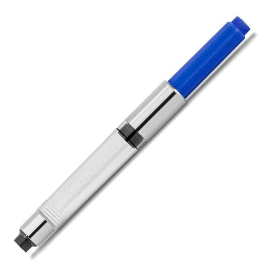 Kaweco Converter - Blauw met Chromen Trim - 24Papershop