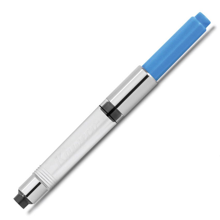 Kaweco Converter - Paradise blauw met Chromen Trim - 24Papershop