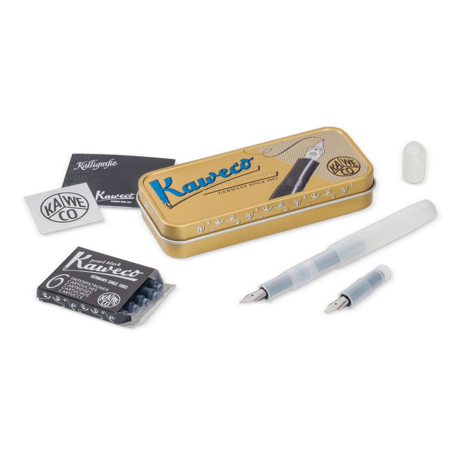 Kaweco Kalligrafie Set Mini Sport - Natural Coconut - 24Papershop