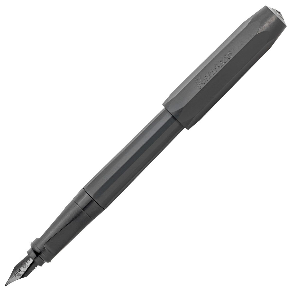 Kaweco Perkeo Sport Vulpen All Black - Fine - 24Papershop