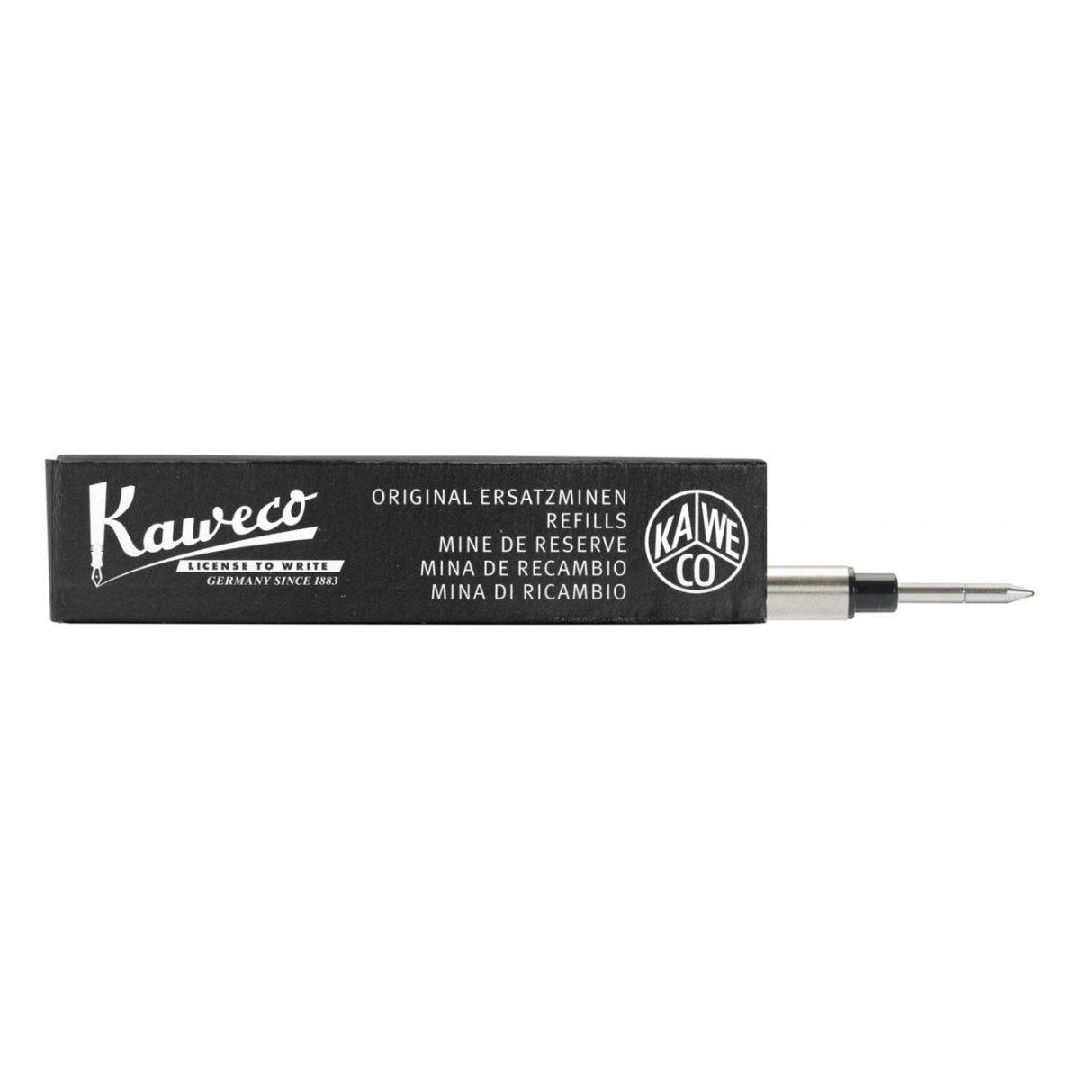 Kaweco Rollerball navulling 0,7mm EURO norm - Zwart - 24Papershop