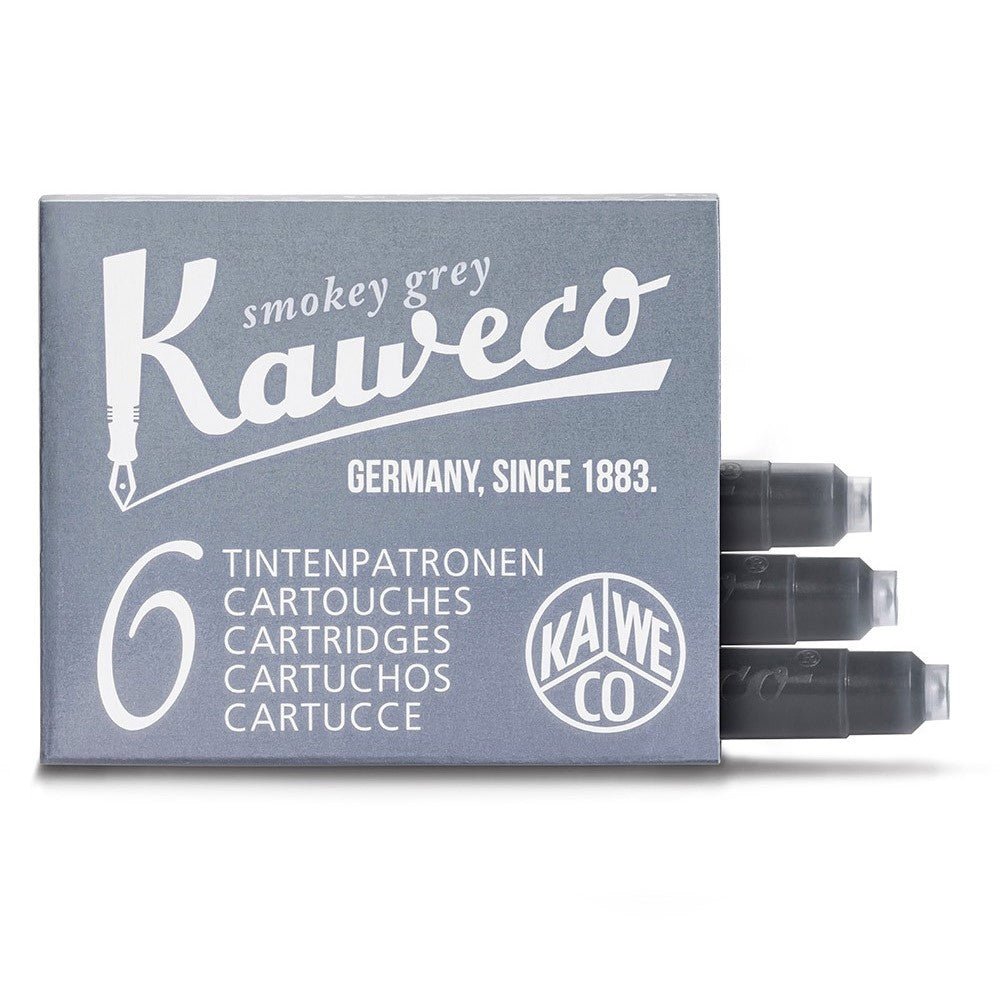 Kaweco Skyline Sport Vulpen Grey - Medium (incl. Box + Inktpatronen) - 24Papershop