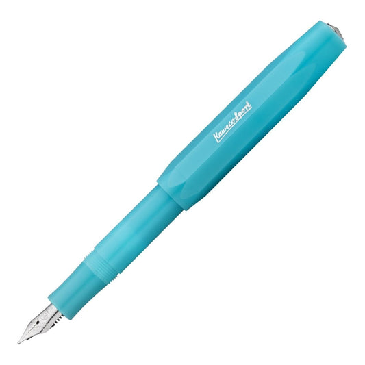 Kaweco Sport Frosted Vulpen Light Blueberry - Medium - 24Papershop