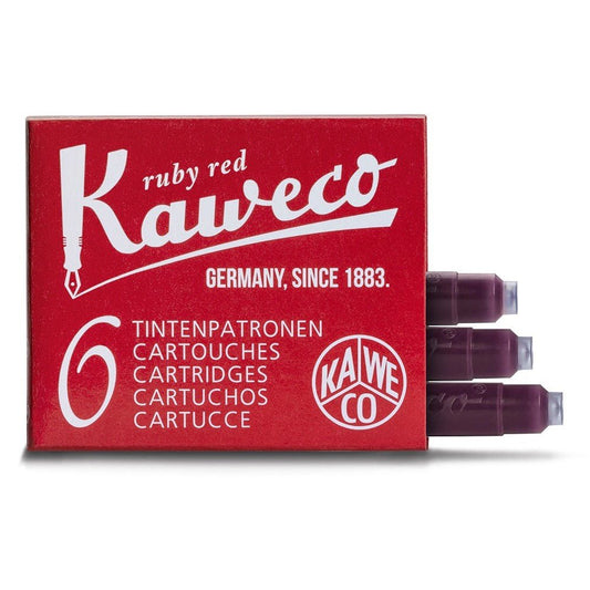 Kaweco Vulpen Inktpatroon - Ruby Red - 24Papershop