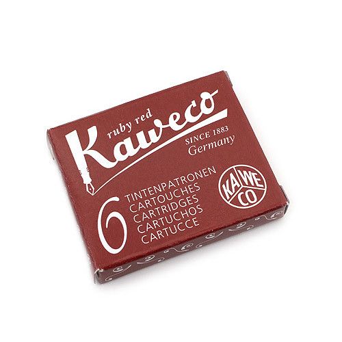 Kaweco Vulpen Inktpatroon - Ruby Red - 24Papershop