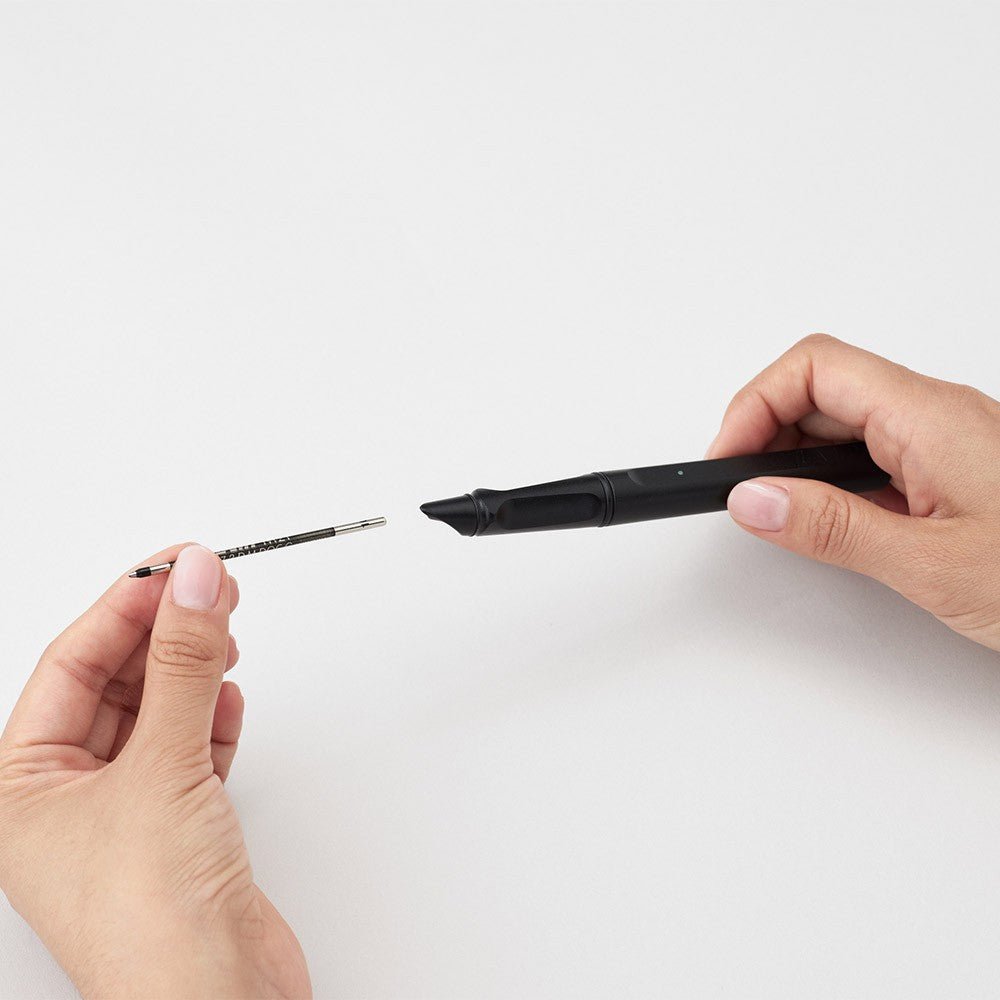 LAMY safari all black ncode balpen - 24Papershop