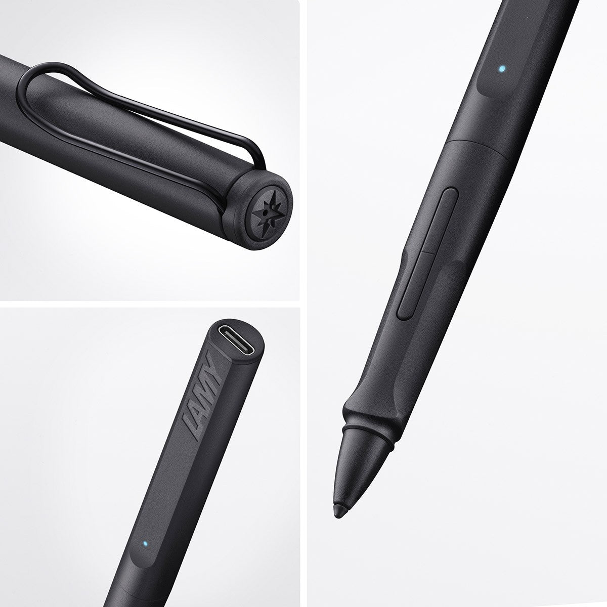 LAMY Safari Note+ Stylus Pen - All Black - 24Papershop