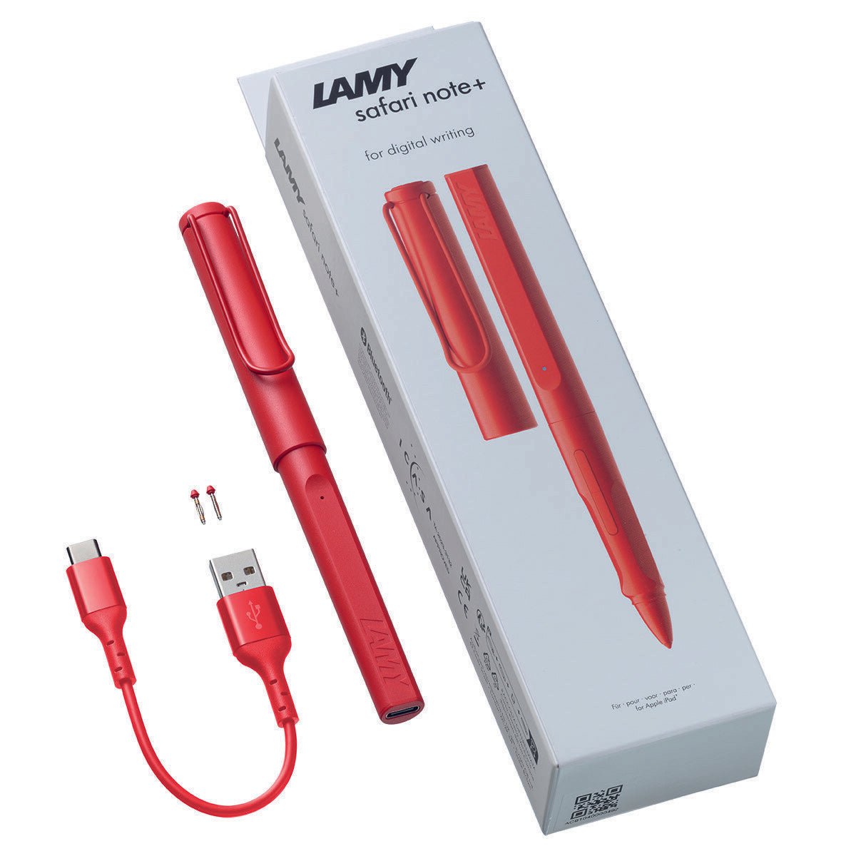 LAMY Safari Note+ Stylus Pen - Red - 24Papershop