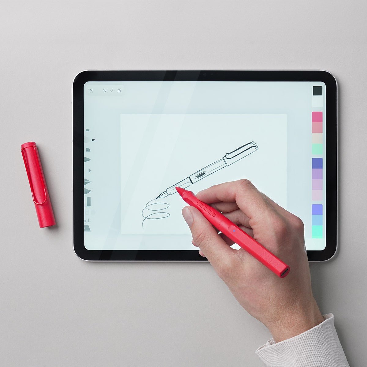 LAMY Safari Note+ Stylus Pen - Red - 24Papershop