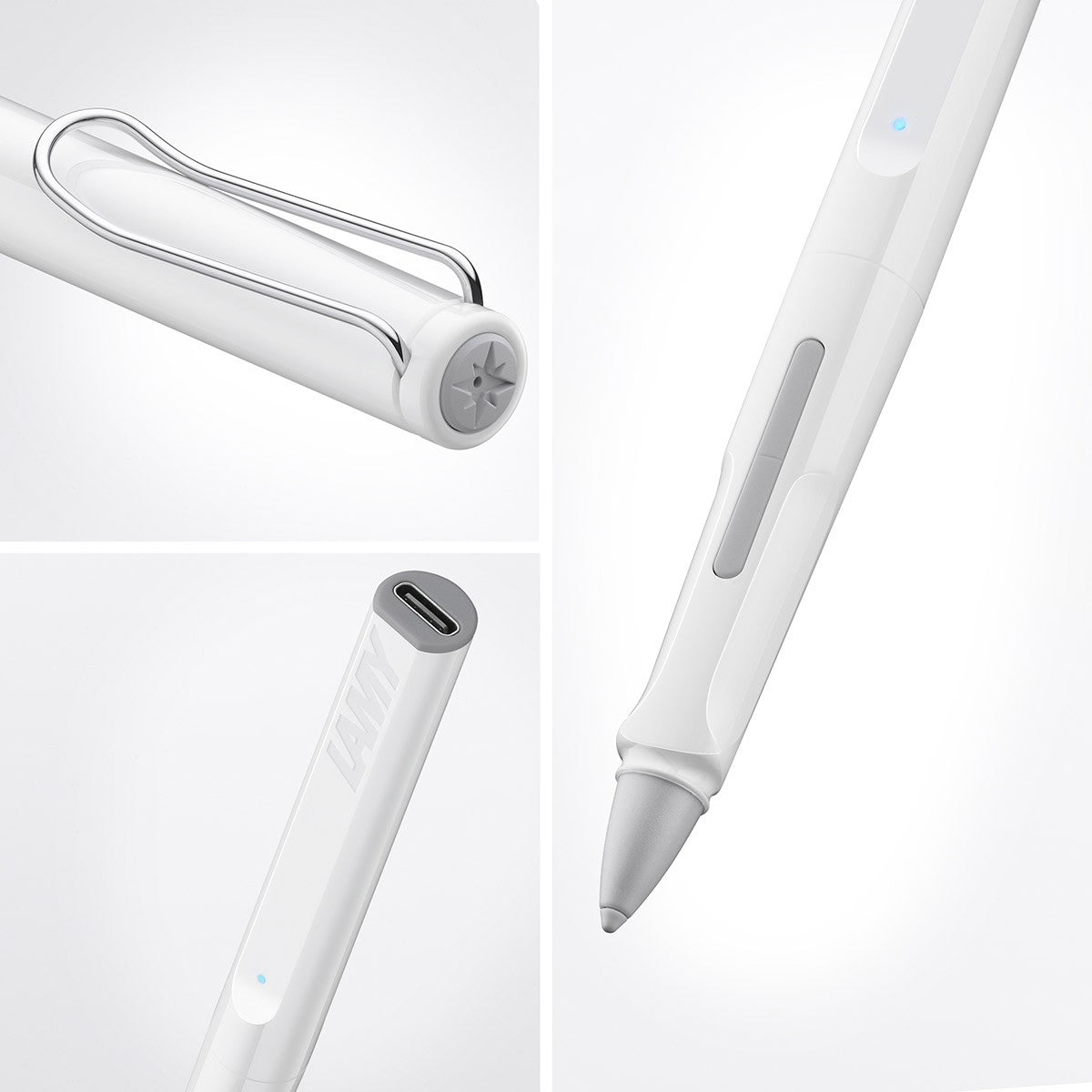 LAMY Safari Note+ Stylus Pen - White - 24Papershop