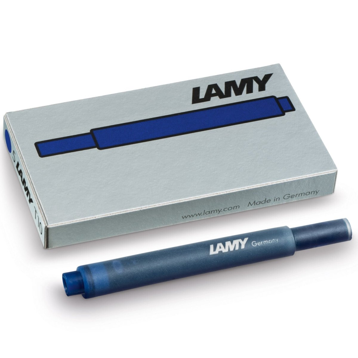 LAMY T10 Inktpatronen - Blauw/ Zwart - 24Papershop