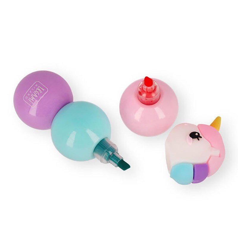 Legami 3 - in - 1 Highlighter Unicorn - 24Papershop