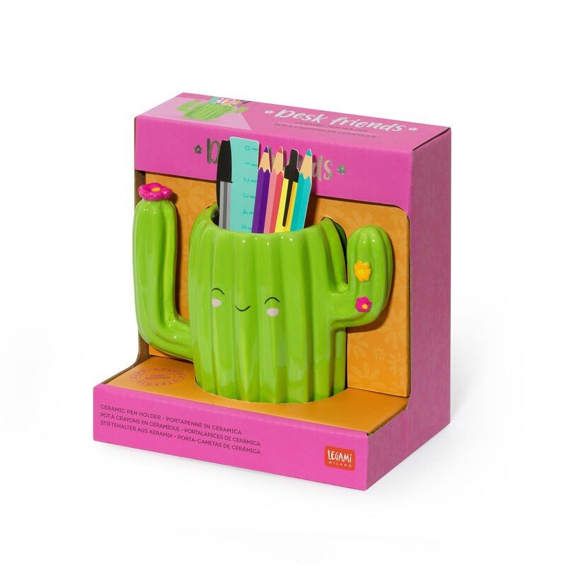 Legami Ceramic Penhouder - Cactus - 24Papershop