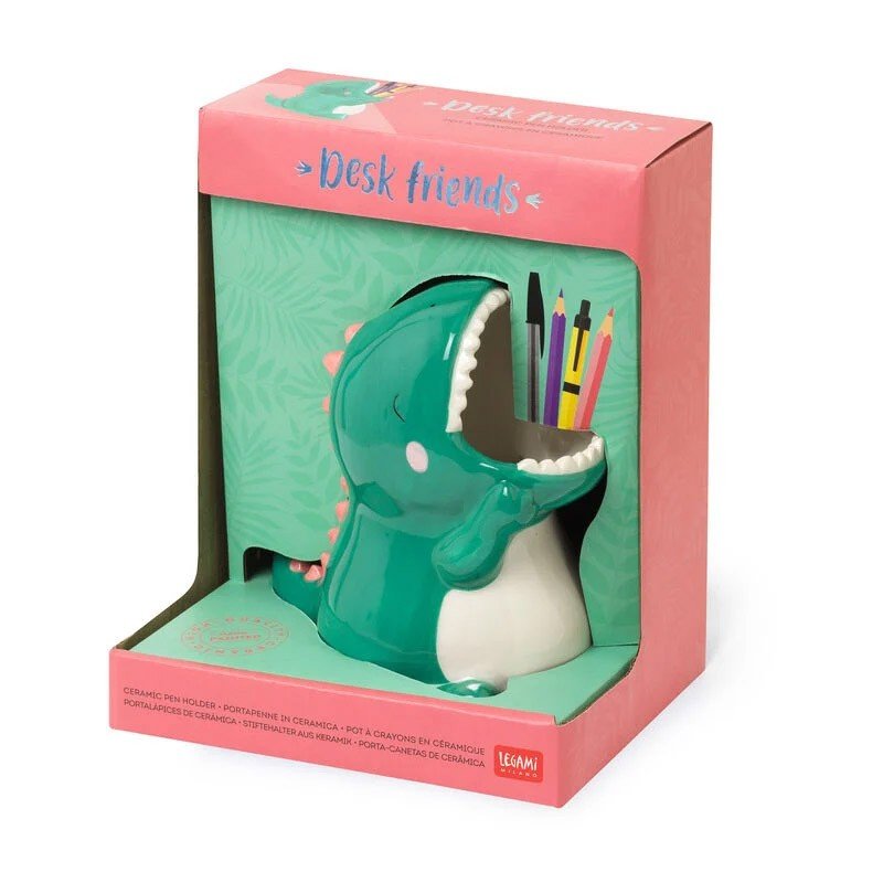 Legami Ceramic Penhouder - Dino - 24Papershop