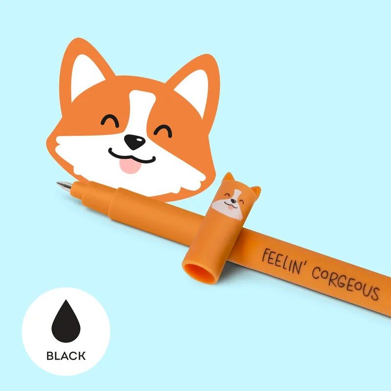 Legami Erasable Pen - Corgi - 24Papershop