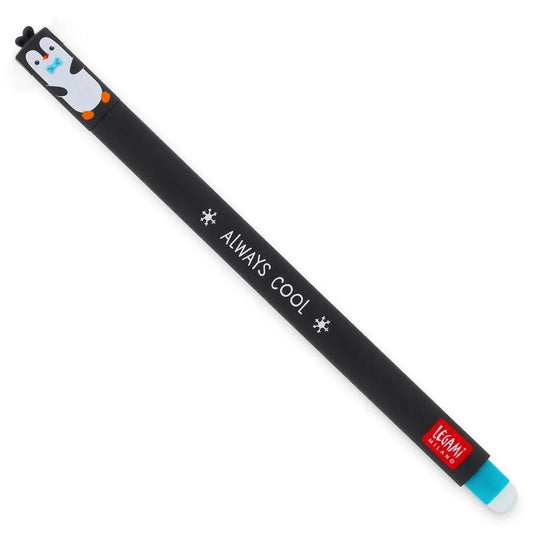 Legami Erasable Pen - Penguin - 24Papershop