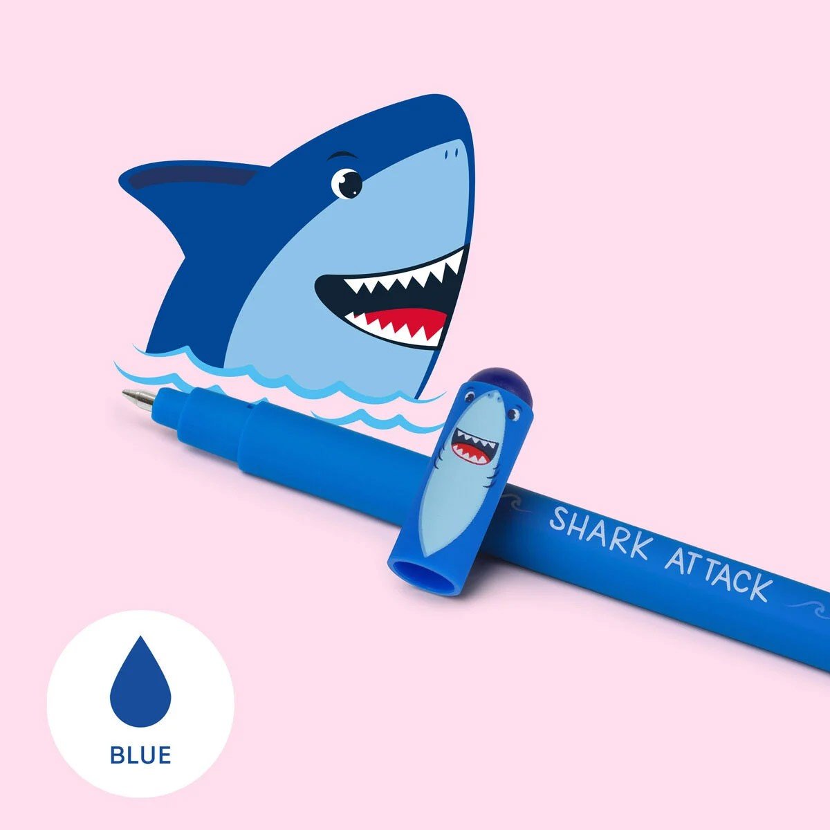 Legami Erasable Pen - Shark - 24Papershop