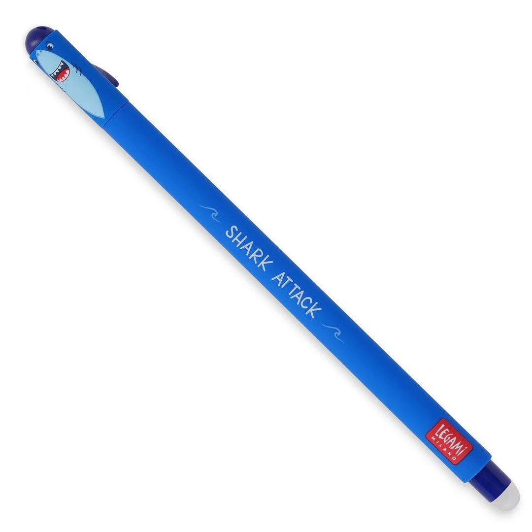 Legami Erasable Pen - Shark - 24Papershop