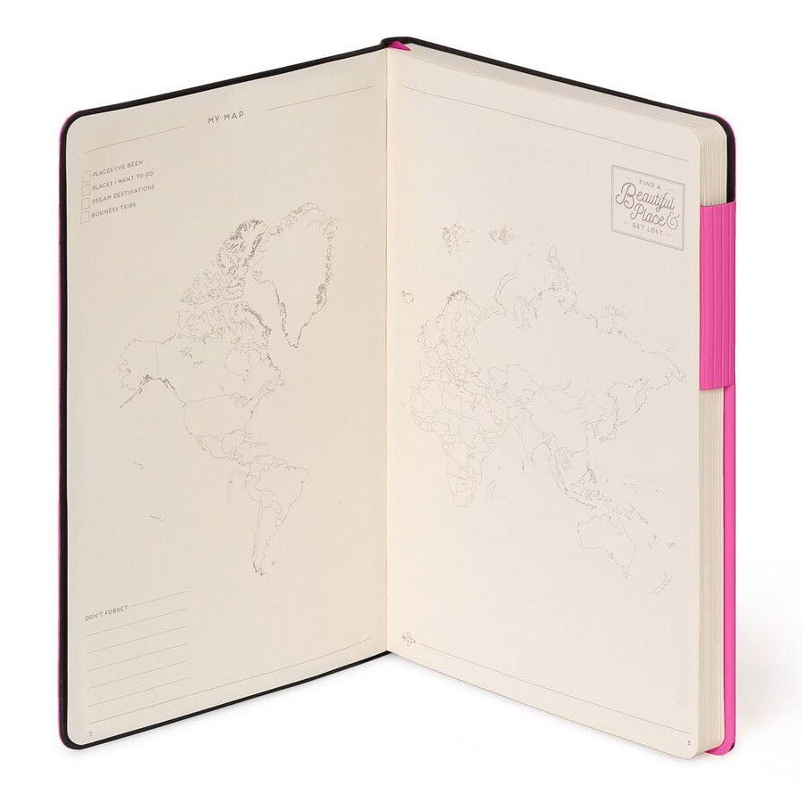 Legami My Notebook Large Bougainvillea - Gelinieerd - 24Papershop