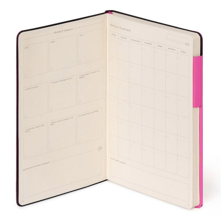 Legami My Notebook Large Bougainvillea - Gelinieerd - 24Papershop