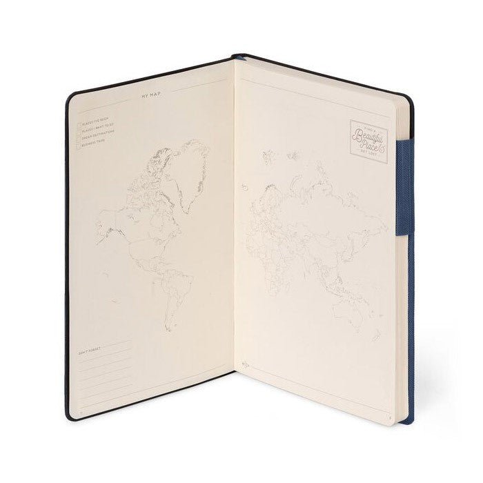 Legami My Notebook Large Galactic Blue - Blanco - 24Papershop