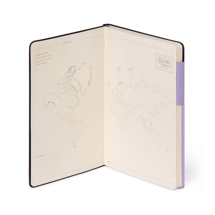 Legami My Notebook Large Lavender - Blanco - 24Papershop