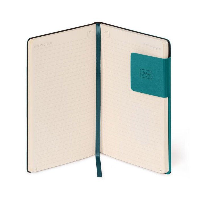 Legami My Notebook Large Malachite Green - Gelinieerd - 24Papershop