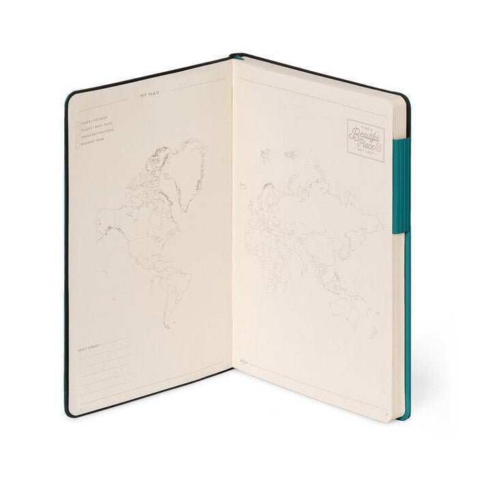 Legami My Notebook Large Malachite Green - Gelinieerd - 24Papershop