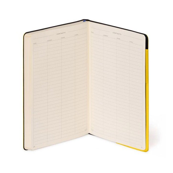 Legami My Notebook Large Yellow Freesia - Gelinieerd - 24Papershop