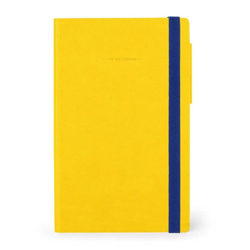 Legami My Notebook Large Yellow Freesia - Gelinieerd - 24Papershop