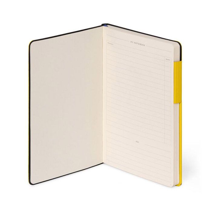 Legami My Notebook Large Yellow Freesia - Gelinieerd - 24Papershop