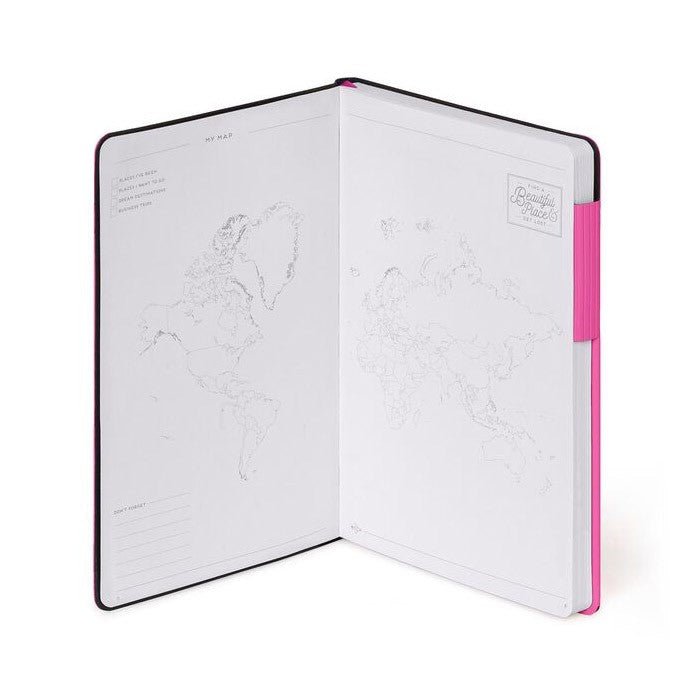 Legami My Notebook Medium Bougainvillea - Dotted - 24Papershop