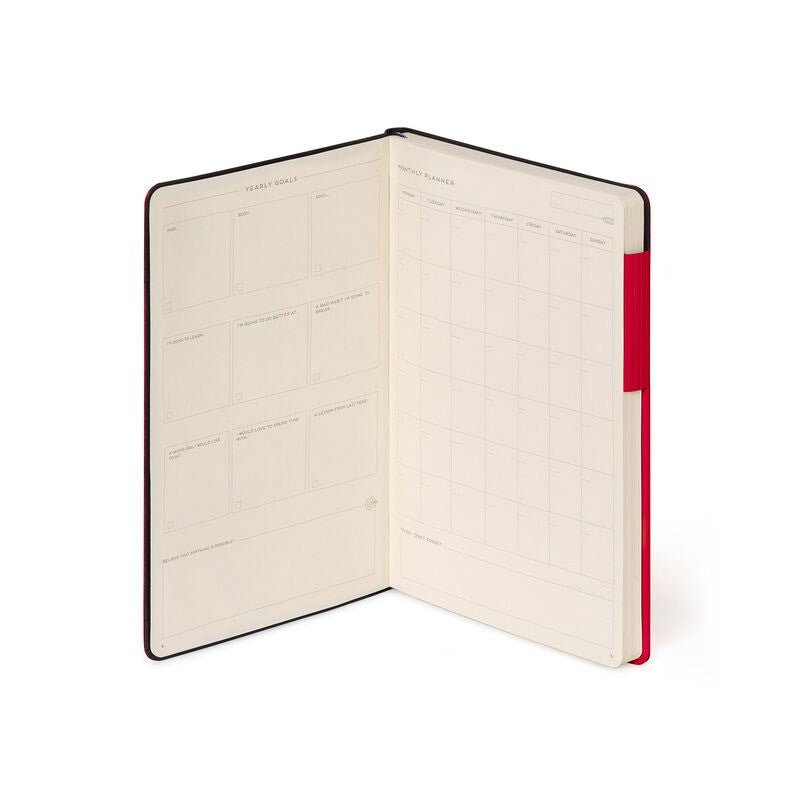 Legami My Notebook Medium Red - Blanco - 24Papershop