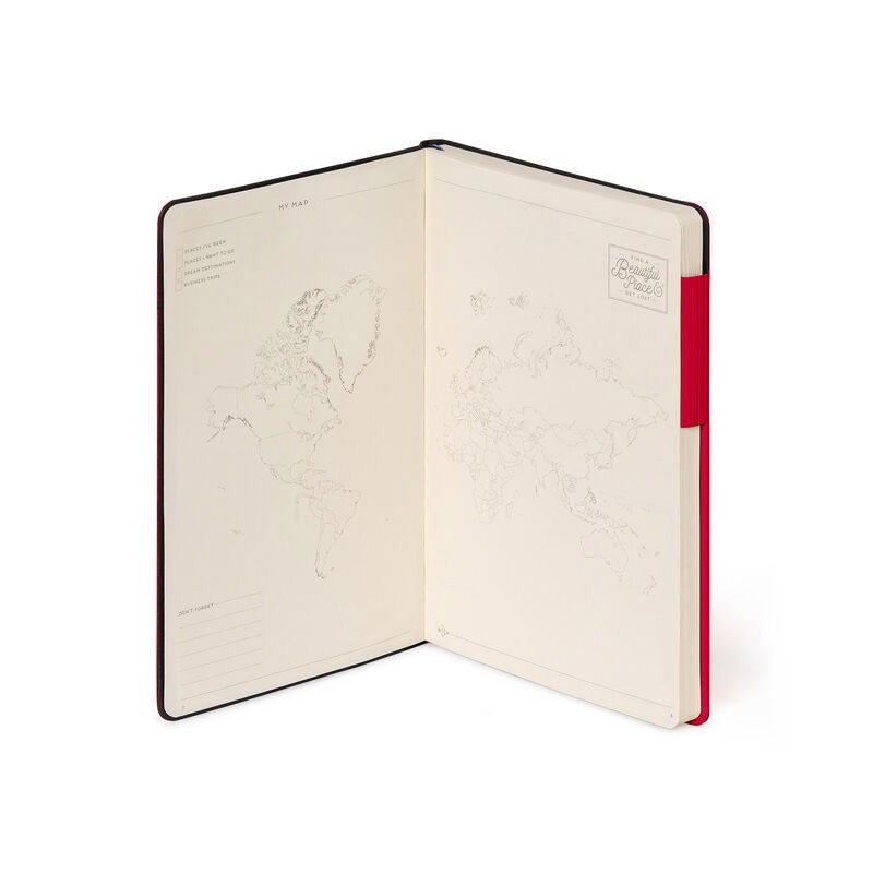 Legami My Notebook Medium Red - Blanco - 24Papershop