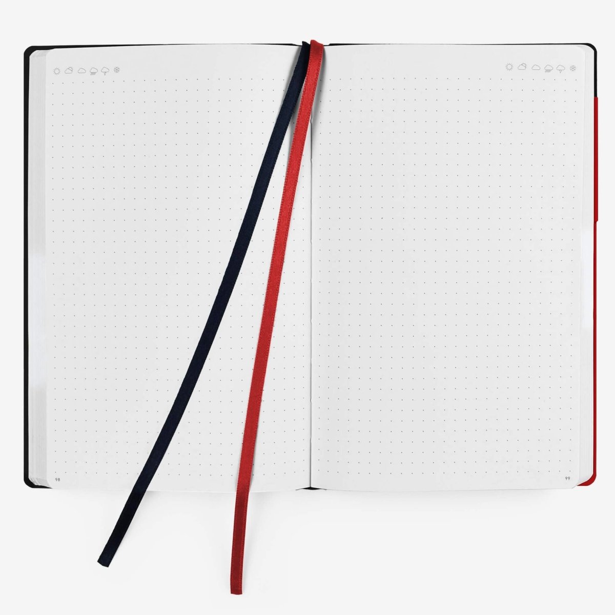 Legami My Notebook Medium Red - Dotted - 24Papershop