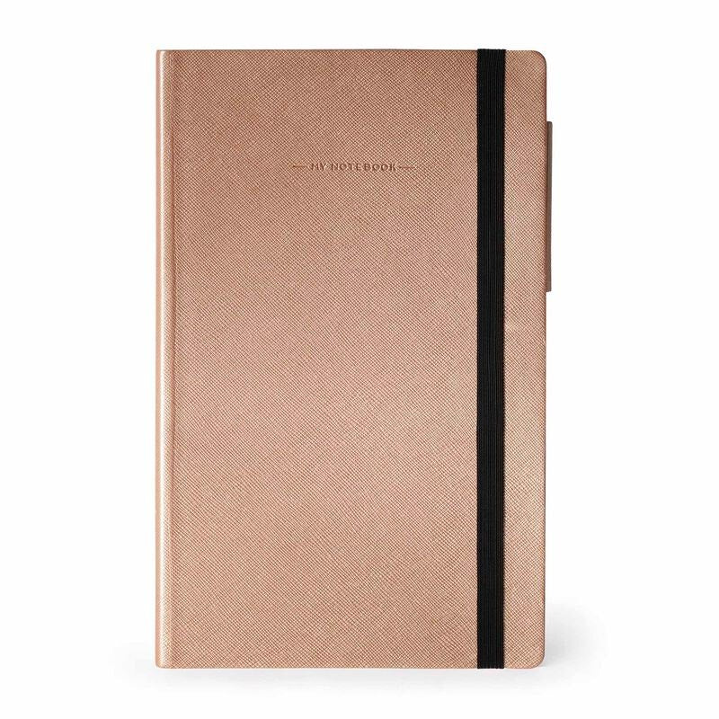 Legami My Notebook Medium Rose Gold - Gelinieerd - 24Papershop