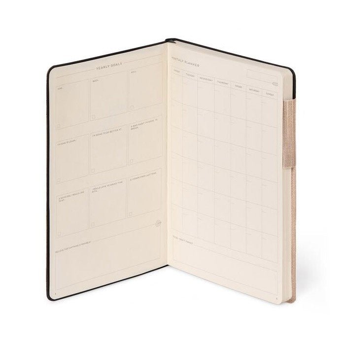 Legami My Notebook Medium Rose Gold - Gelinieerd - 24Papershop