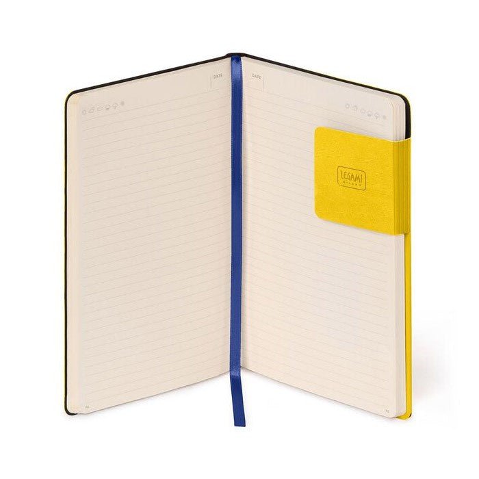 Legami My Notebook Medium Yellow - Gelinieerd - 24Papershop