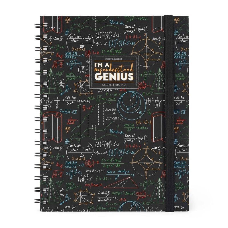 Legami Notitieboek A5 Spiraal - Genius - 24Papershop