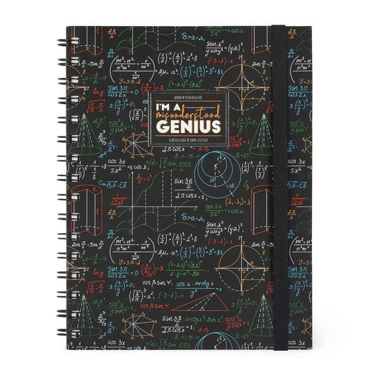 Legami Notitieboek A5 Spiraal - Genius - 24Papershop