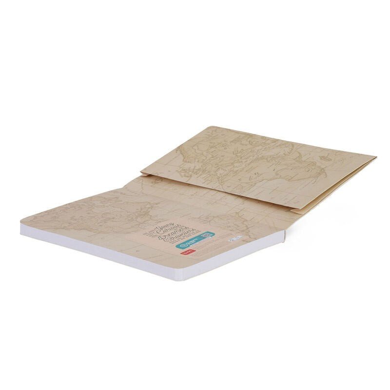 Legami Notitieboek Medium Travel - Gelinieerd - 24Papershop