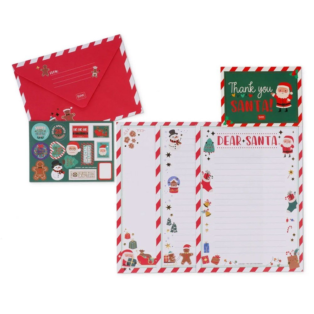 Legami Santa Claus Letter Kit - 24Papershop