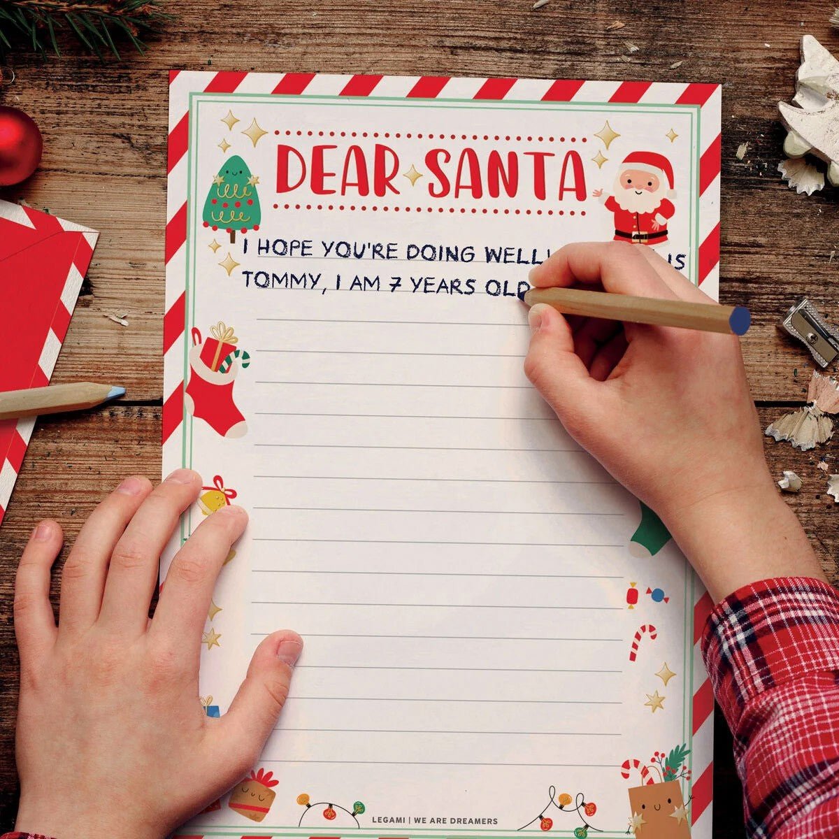 Legami Santa Claus Letter Kit - 24Papershop