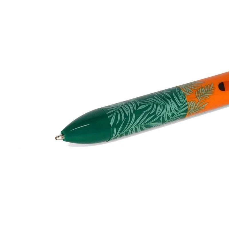 Legami Twee Kleuren Balpen - Tiger - 24Papershop